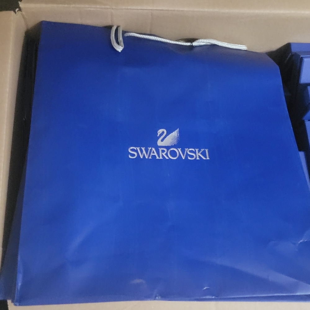 Swarovski Shopping BAGS ONLY lot